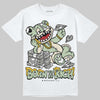 Jordan 4 WMNS “Seafoam” (2025) DopeSkill T-Shirt Born To Be Rich Graphic Streetwear - White