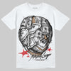 Dunk Low Panda White Black DopeSkill T-Shirt Money Longer Graphic Streetwear - White