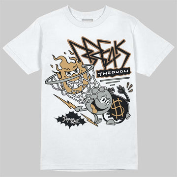 New Balance 1906R ‘White Gold’ DopeSkill T-Shirt Break Through Graphic Streetwear - White 