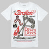 Jordan 4 Retro OG Nigel Sylvester Brick After Brick DopeSkill T-Shirt Broken Bones Graphic Streetwear - White 