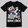 Jordan 1 High OG Rare Air "Deep Royal Blue" DopeSkill T-Shirt Born To Be Rich Graphic Streetwear - Black