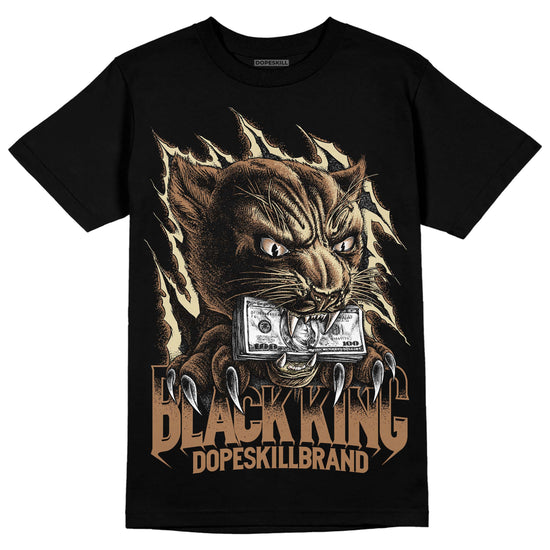 Jordan 6 WMNS Gore-Tex Brown Kelp DopeSkill T-Shirt Black King Graphic Streetwear - Black