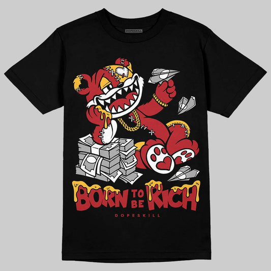 Jordan 14 Golf “Last Shot” DopeSkill T-Shirt Born To Be Rich Graphic Streetwear - black