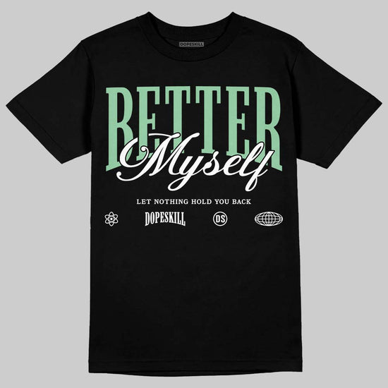 Asics Gel-Kayano 12.1 White/Menthol DopeSkill T-Shirt Better Myself Graphic Streetwear - Black