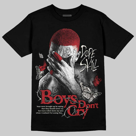 Nigel Sylvester x Jordan 1 Low OG “Nitro” DopeSkill T-Shirt Boys Don't Cry Graphic Streetwear - Black