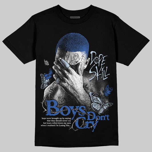 Awake NY x Jordan 5 Retro 'Black Racer Blue' DopeSkill T-Shirt Boys Don't Cry Graphic Streetwear - Black