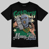 ASICS Gel-Nimbus 10.1 Invincible HTTP 404 Green DopeSkill T-Shirt Get Rich Graphic Streetwear - Black