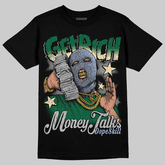 ASICS Gel-Nimbus 10.1 Invincible HTTP 404 Green DopeSkill T-Shirt Get Rich Graphic Streetwear - Black