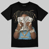 Jordan 4 Denim “Worn Blue” DopeSkill T-Shirt Rich Youth Graphic Streetwear - Black