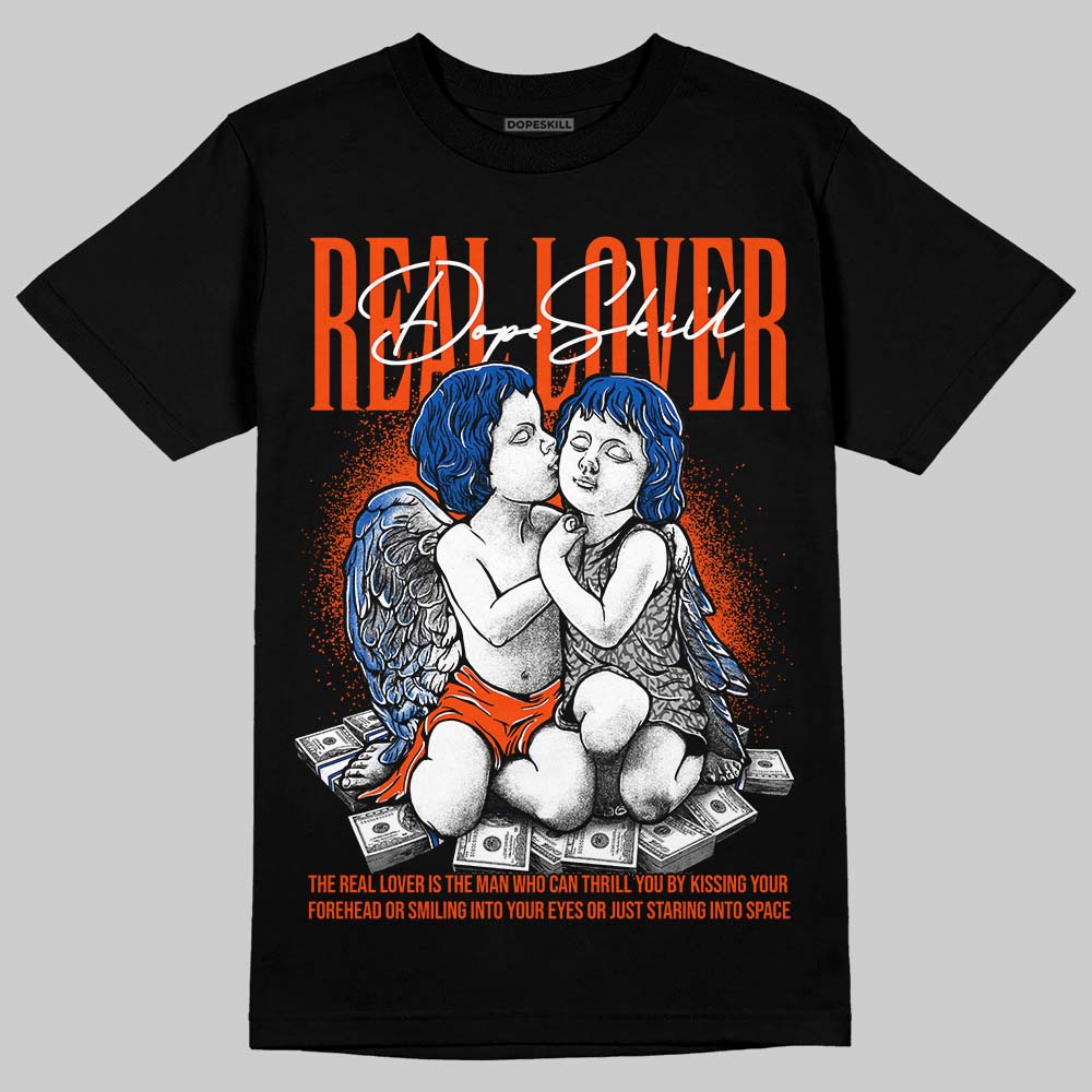Jordan 3 Knicks DopeSkill T-Shirt Real Lover Graphic Streetwear - black