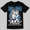 Air Foamposite Pro University Blue (2026) DopeSkill T-Shirt Real Lover Graphic Streetwear - Black