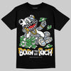 Jordan 11 Low CNY “Year of the Snake” DopeSkill T-Shirt Born To Be Rich Graphic Streetwear - Black