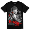 Jordan 1 Low OG “Shadow” DopeSkill T-Shirt Boys Don't Cry Graphic Streetwear - Black