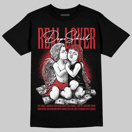 Air Foamposite Pro Gym Red DopeSkill T-Shirt Real Lover Graphic Streetwear - Black