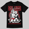 Air Foamposite Pro Gym Red DopeSkill T-Shirt Real Lover Graphic Streetwear - Black