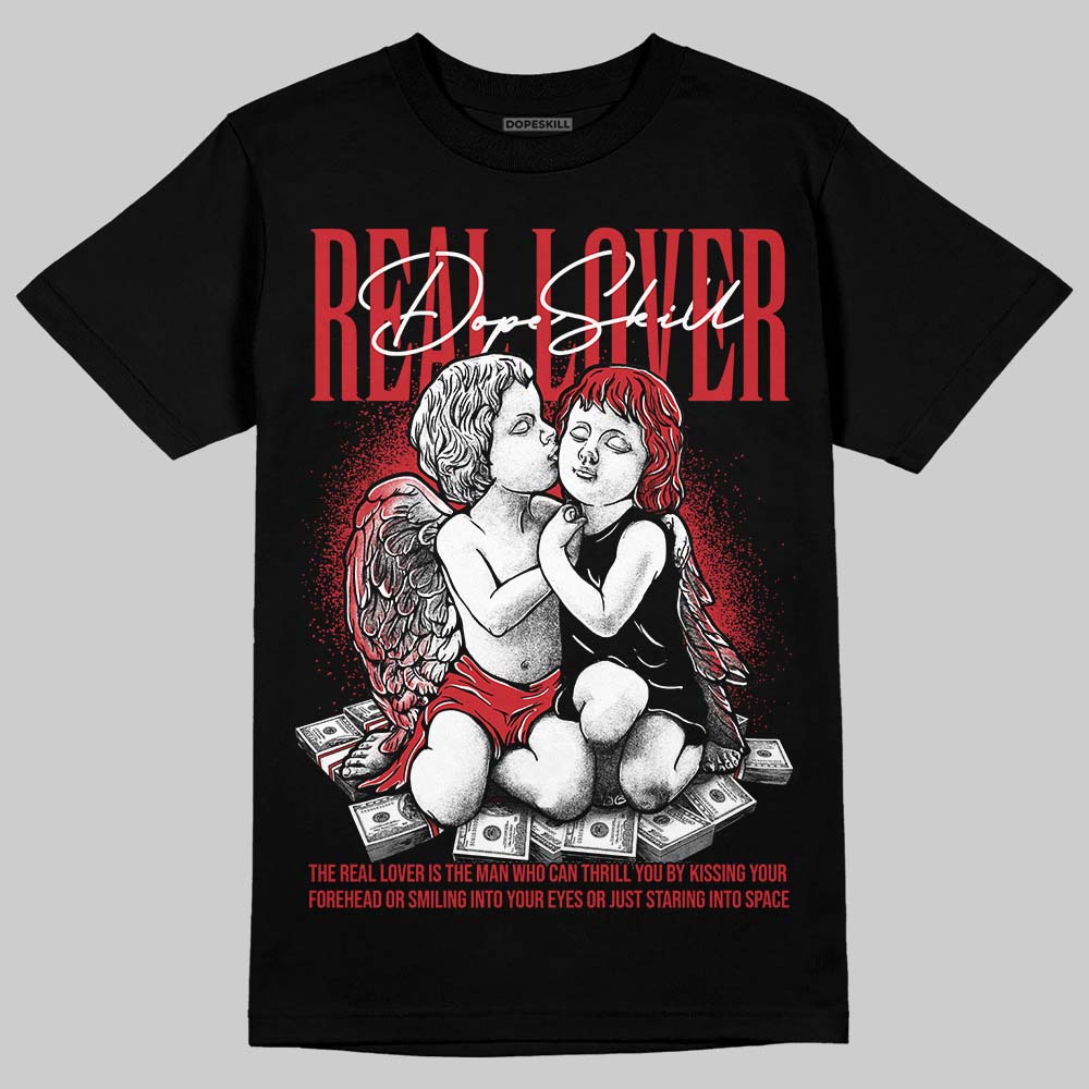 Air Foamposite Pro Gym Red DopeSkill T-Shirt Real Lover Graphic Streetwear - Black