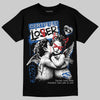 Jordan 3 "True Blue" DopeSkill T-Shirt Certified Lover Graphic Streetwear - Black