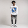 “True Blue” 3s DopeSkill Long Sleeve T-Shirt Out Here Being Cute Graphic