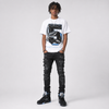 Black University Blue 5s DopeSkill T-Shirt No.5 Graphic
