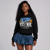 Black University Blue 5s DopeSkill Hoodie Sweatshirt Desire Graphic