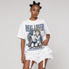Diamond Turf II “Blue Grey” DopeSkill T-Shirt Real Lover Graphic