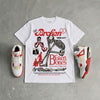 Nigel Sylvester x 4s “Brick After Brick” DopeSkill T-Shirt Broken Bones Graphic