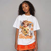 'Orange Citrus' 3s DopeSkill T-Shirt Real Ones Angel Graphic