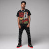 “Infrared 23” 4s DopeSkill T-Shirt Real Ones Move In Silence Graphic
