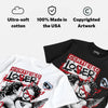 Fire Red “Black Tongue” 5s DopeSkill T-Shirt Certified Lover Graphic