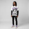 Hydrangeas 10s DopeSkill Oversize Print T-Shirt Real Ones Choose Loyalty Graphic