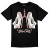 Jordan 3 GS “Red Stardust” DopeSkill T-Shirt Breathe Graphic Streetwear - Black