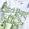 Stack Paper Neon Green Graphic DopeSkill Premium T-Shirt