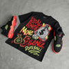 “Infrared 23” 4s DopeSkill T-Shirt Real Ones Move In Silence Graphic