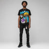 Gamma 11s DopeSkill Oversize Print T-Shirt Pour Up Graphic