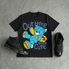Gamma 11s DopeSkill T-Shirt Out Here Being Cute Graphic
