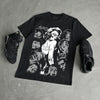 “Cap And Gown” 6s DopeSkill T-Shirt Built Different Graphic