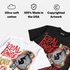“Infrared 23” 4s DopeSkill T-Shirt Real Ones Move In Silence Graphic