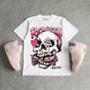 Iced Carmine 4s DopeSkill T-Shirt Rebirth Graphic
