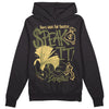 Jordan 4 Retro SE Craft Medium Olive DopeSkill Hoodie Sweatshirt Speak It Graphic Streetwear - Black