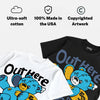 Gamma 11s DopeSkill T-Shirt Out Here Being Cute Graphic