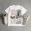 Shop Jacket 1s DopeSkill T-Shirt Real Ones Move In Silence Graphic