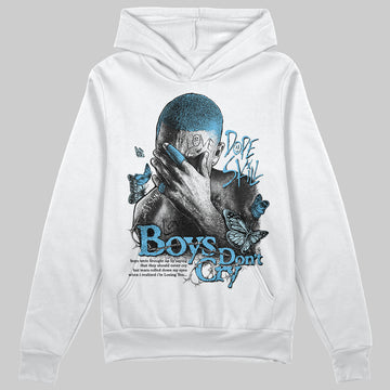 Jordan 11 Retro Legend Blue DopeSkill Hoodie Sweatshirt Boys Don't Cry Graphic Streetwear - White