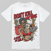 Adidas Samba OG ‘Talchum Pack ‑ Scarlet’ DopeSkill T-Shirt Don't Kill My Vibe Graphic Streetwear - White