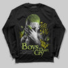 Jordan 13 Retro Bright Cactus DopeSkill Long Sleeve T-Shirt Boys Don't Cry Graphic Streetwear - Black