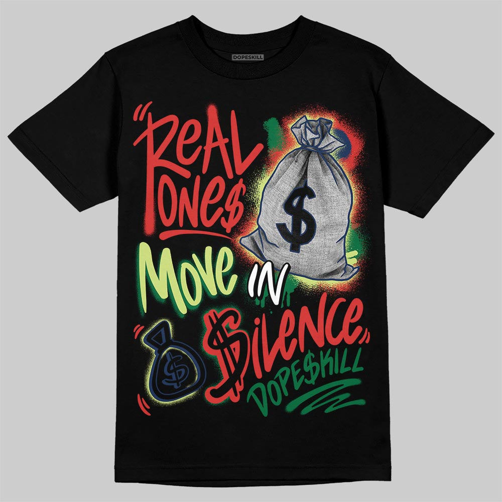 Air Max 95 'Paisley Bandana' DopeSkill T-Shirt Real Ones Move In Silence Graphic Streetwear - black