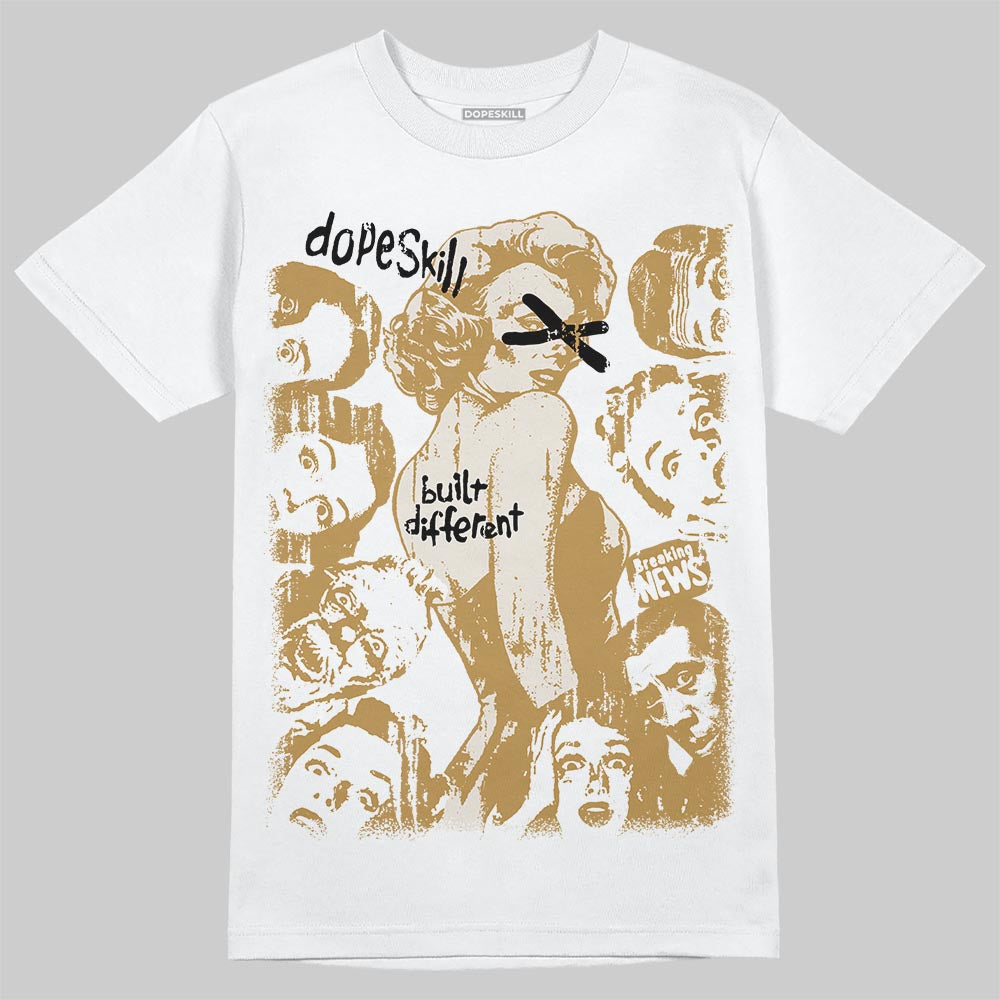 Jordan 11 Low “Mother’s Day” DopeSkill T-Shirt Built Different Graphic Streetwear - White