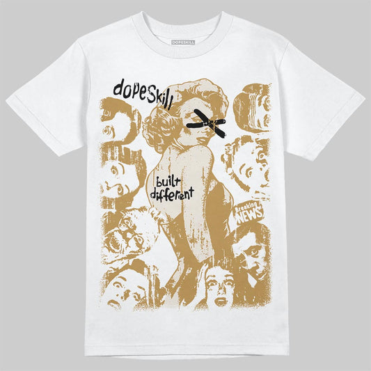 Jordan 11 Low “Mother’s Day” DopeSkill T-Shirt Built Different Graphic Streetwear - White