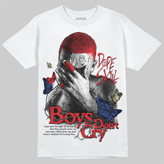 Jordan 3 “Seoul 2.0” DopeSkill T-Shirt Boys Don't Cry Graphic Streetwear - White