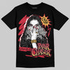 Air Diamond Turf Reverse Prime Red DopeSkill T-Shirt NPC Graphic Streetwear - Black