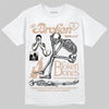 Jordan 4 Retro Cozy Girl DopeSkill T-Shirt Broken Bones Graphic Streetwear - White